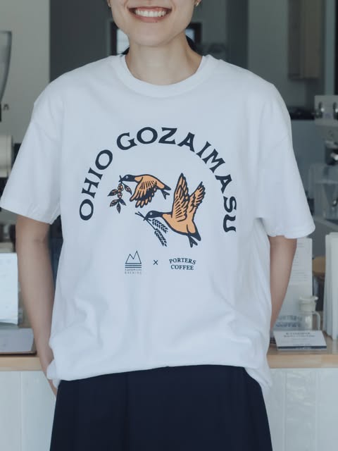 坂道ブルイングさんとのコラボTシャツ発売中です