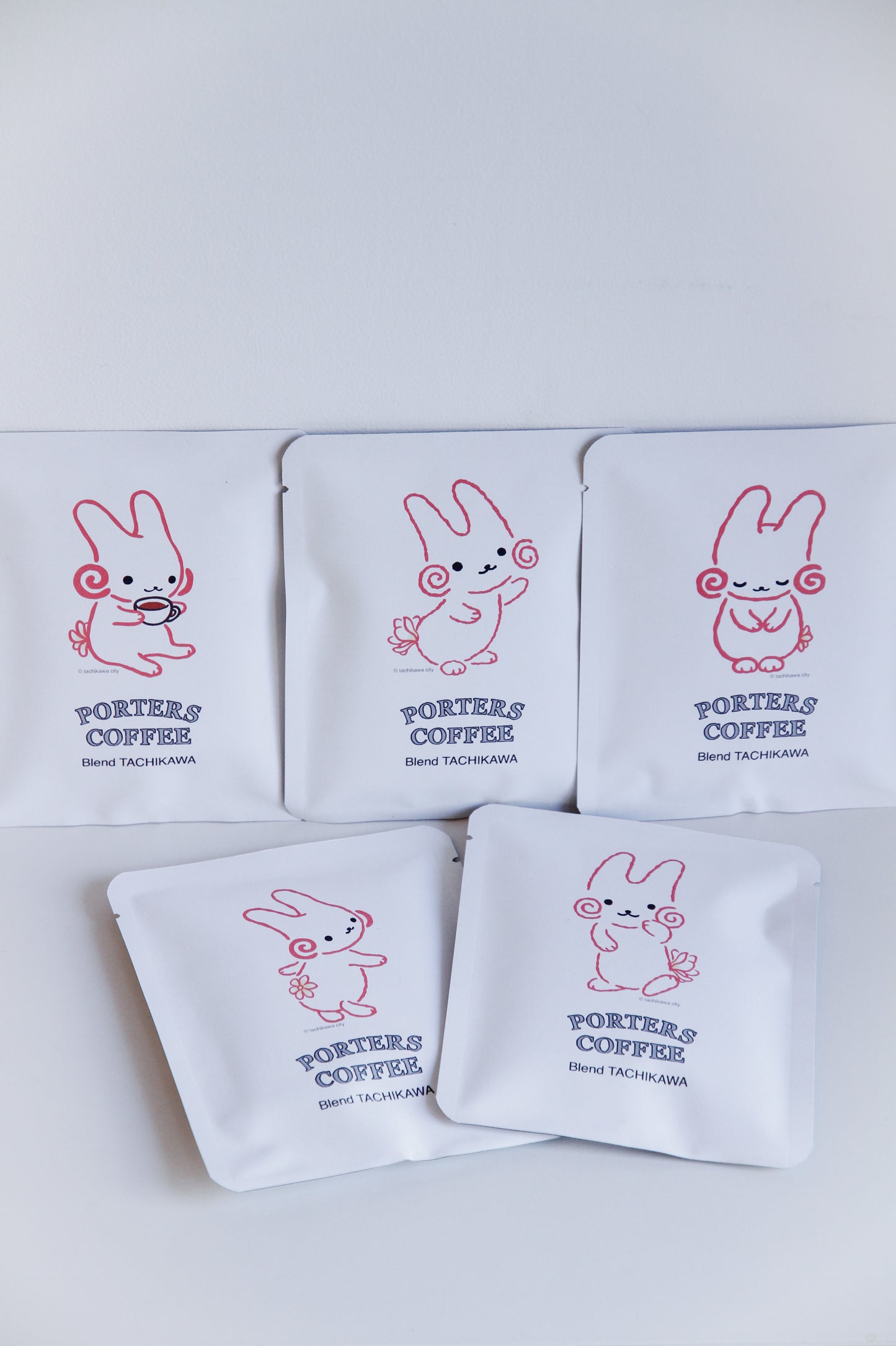 ドリップバッグ (5個セット) - ブレンド立川 くるりんパッケージ