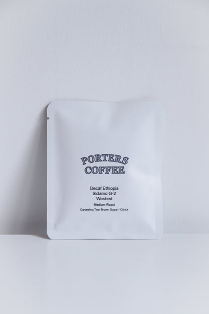 ドリップバッグ (5個セット) - カフェインレス エチオピア Sidamo G-2 Washed